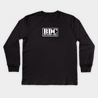 Big Daddy Corporation (white logo) Kids Long Sleeve T-Shirt